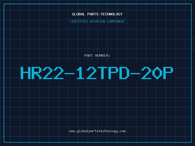 Aviation Part HR22-12TPD-20P