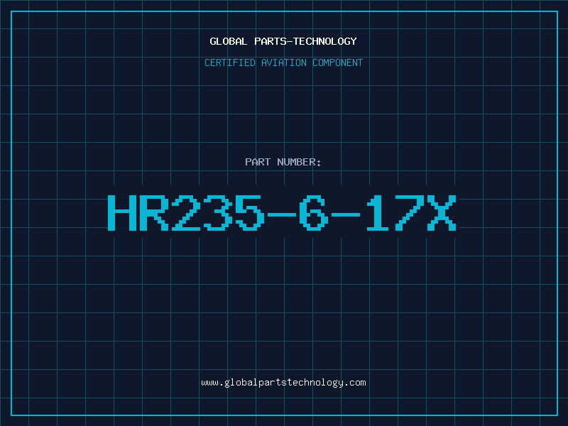 Aviation Part HR235-6-17X