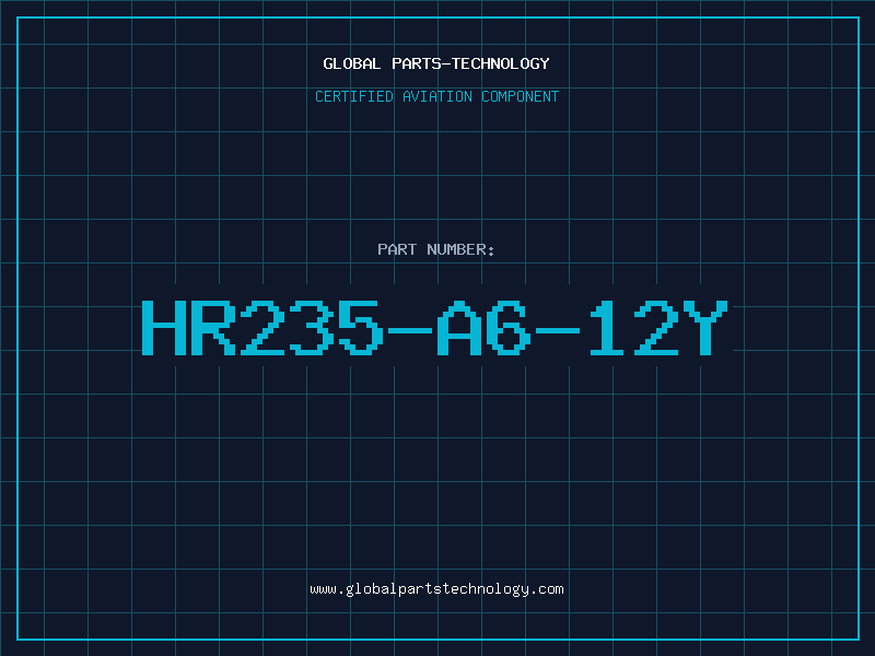 Aviation Part HR235-A6-12Y