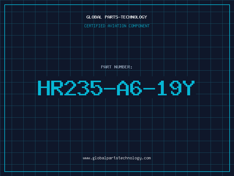 Aviation Part HR235-A6-19Y