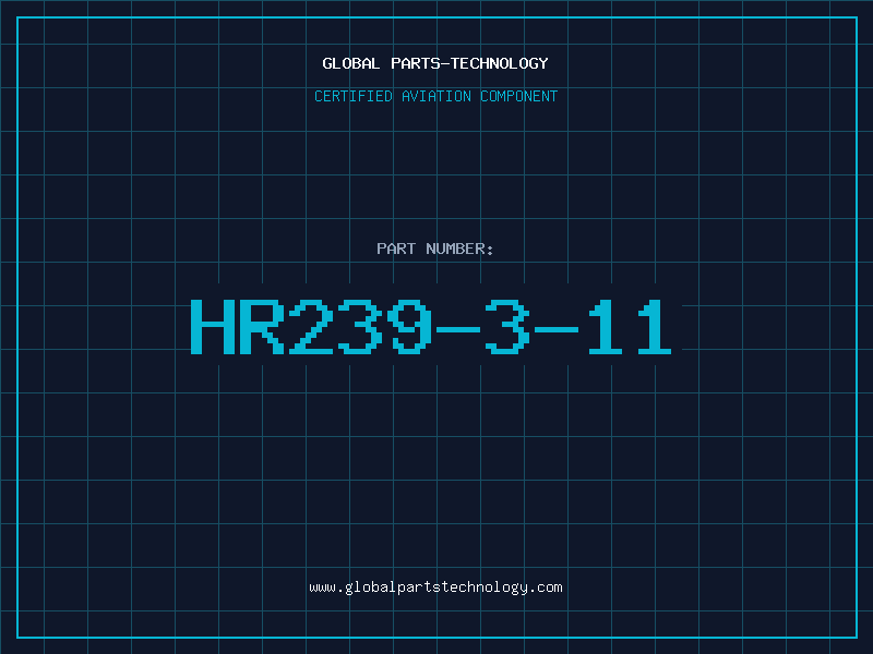 Aviation Part HR239-3-11