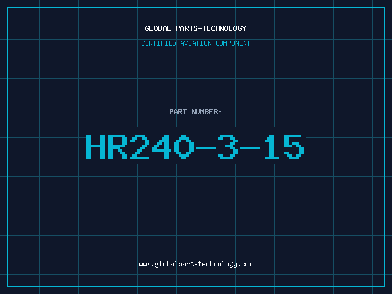 Aviation Part HR240-3-15