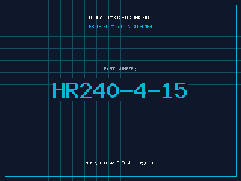 Aviation Part HR240-4-15