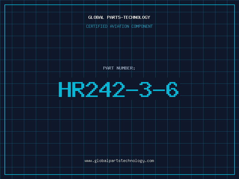 Aviation Part HR242-3-6