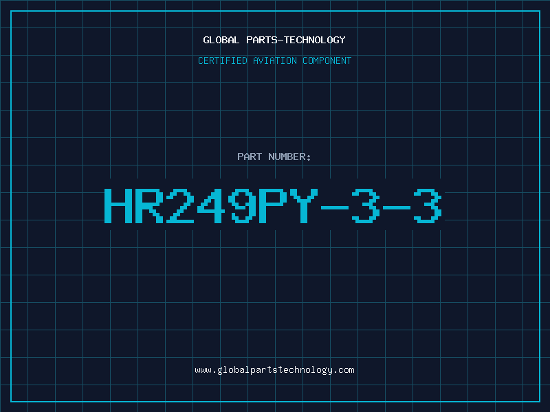 Aviation Part HR249PY-3-3
