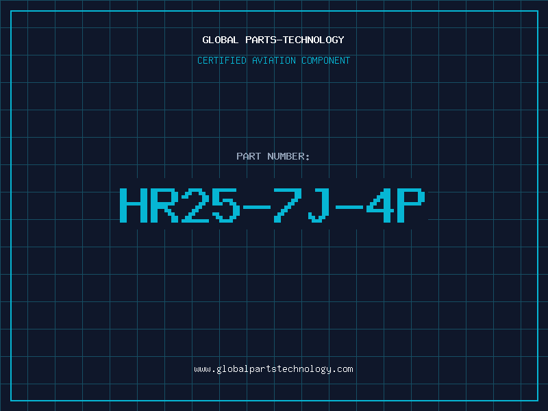 Aviation Part HR25-7J-4P