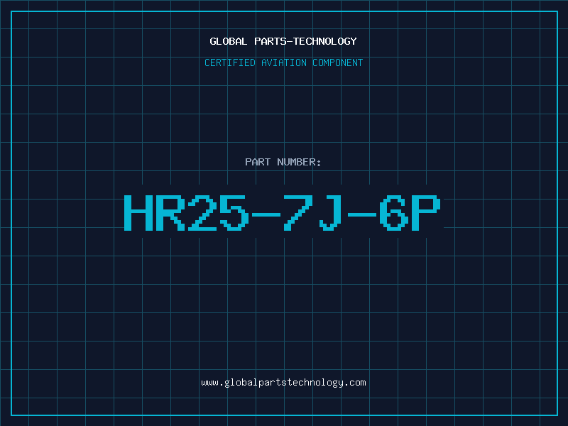 Aviation Part HR25-7J-6P