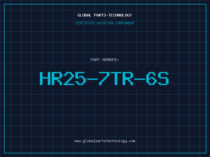 Aviation Part HR25-7TR-6S