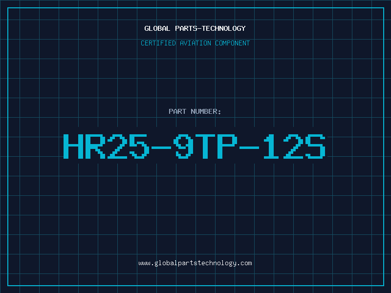 Aviation Part HR25-9TP-12S