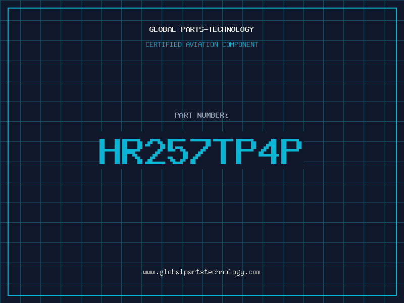 Aviation Part HR257TP4P