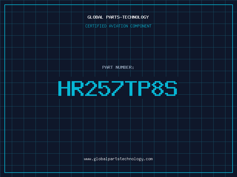 Aviation Part HR257TP8S