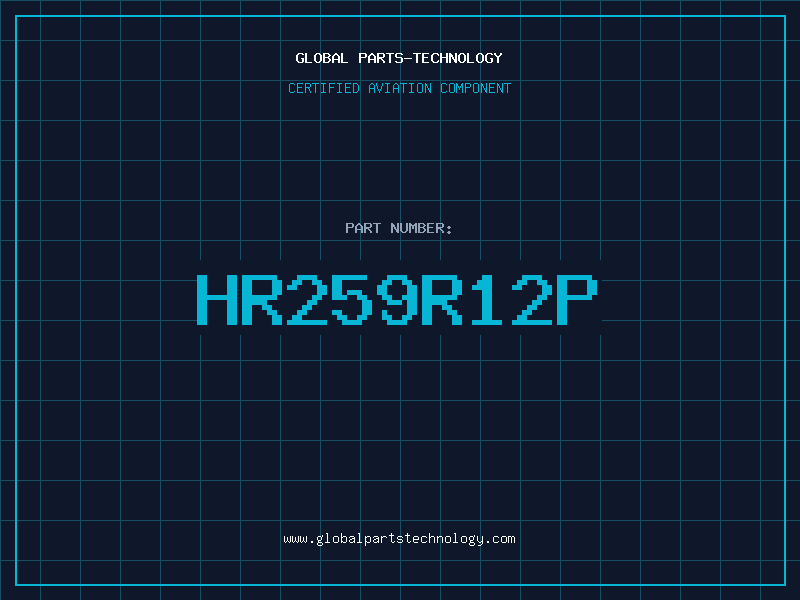Aviation Part HR259R12P