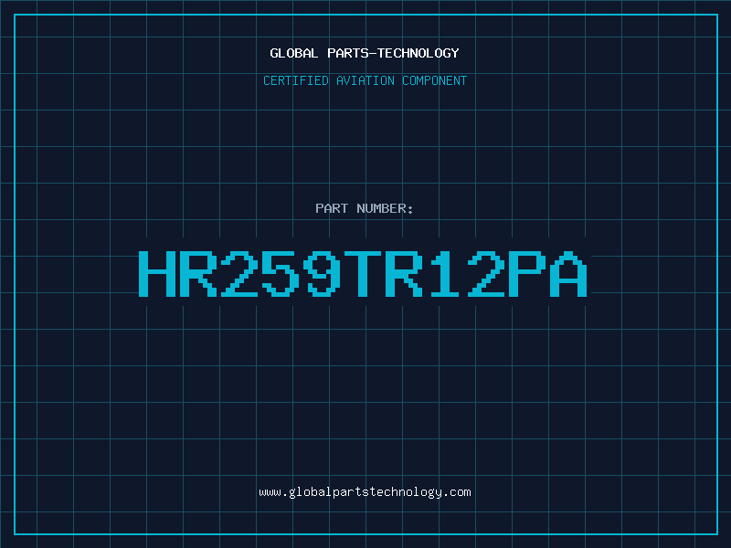 Aviation Part HR259TR12PA