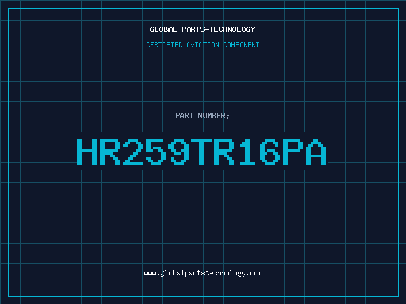 Aviation Part HR259TR16PA