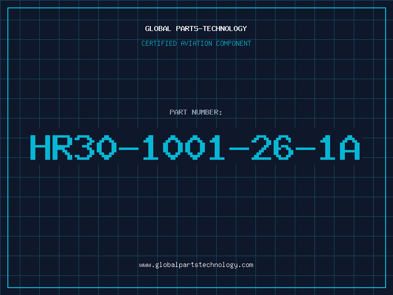 Aviation Part HR30-1001-26-1A