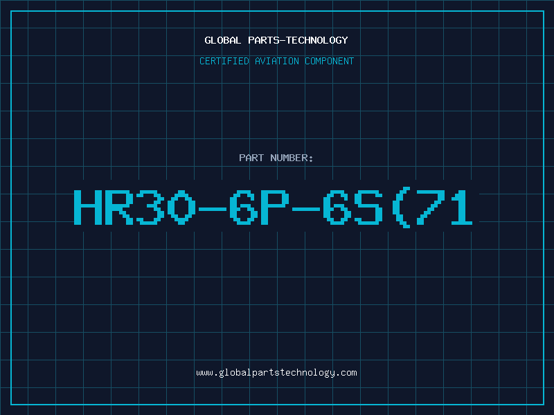 Aviation Part HR30-6P-6S(71