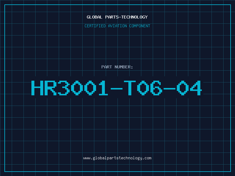 Aviation Part HR3001-T06-04