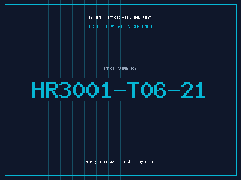 Aviation Part HR3001-T06-21