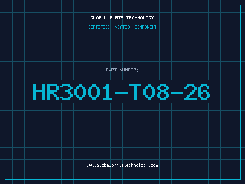 Aviation Part HR3001-T08-26