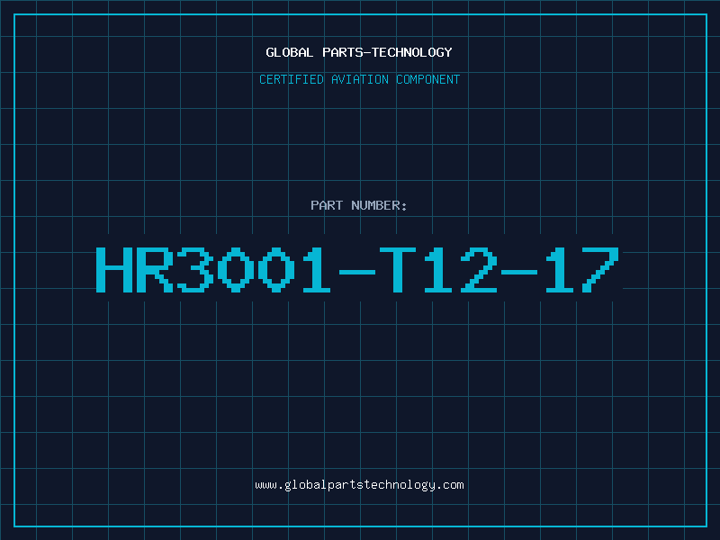 Aviation Part HR3001-T12-17