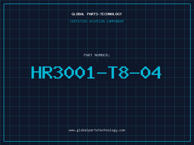 Aviation Part HR3001-T8-04