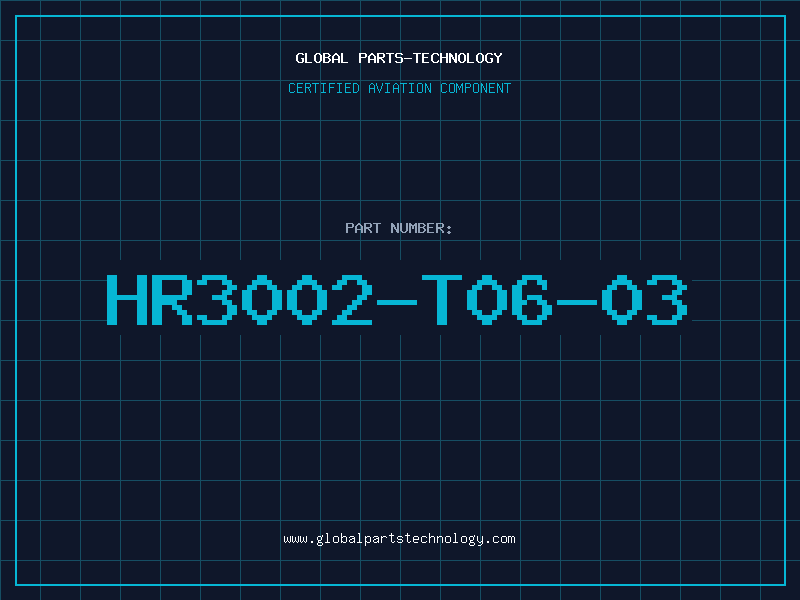 Aviation Part HR3002-T06-03