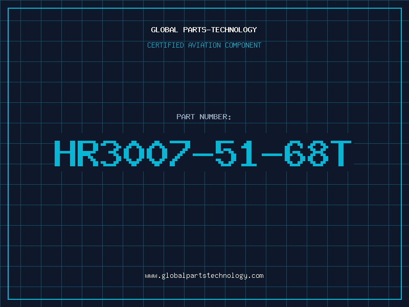 Aviation Part HR3007-51-68T