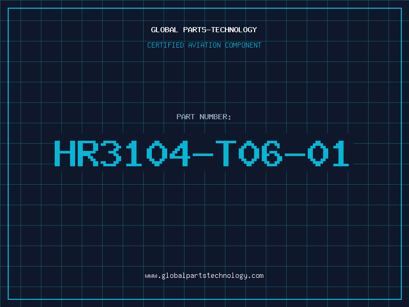 Aviation Part HR3104-T06-01