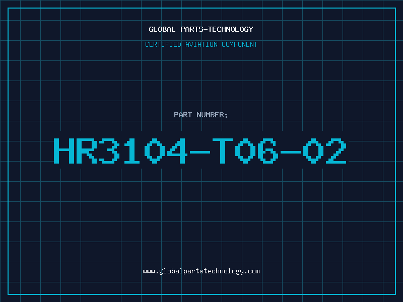 Aviation Part HR3104-T06-02
