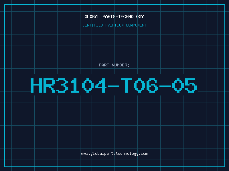 Aviation Part HR3104-T06-05