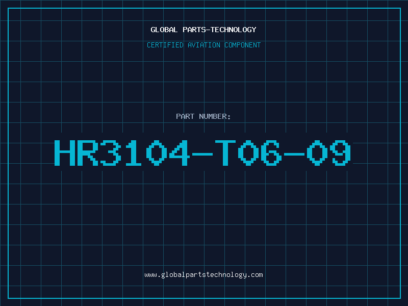 Aviation Part HR3104-T06-09