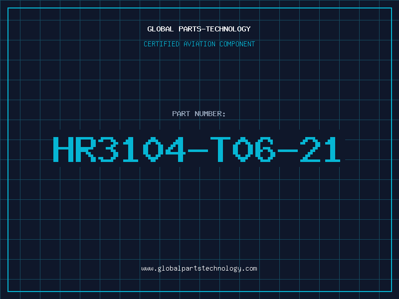 Aviation Part HR3104-T06-21