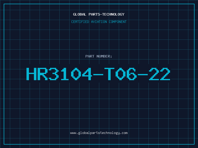 Aviation Part HR3104-T06-22