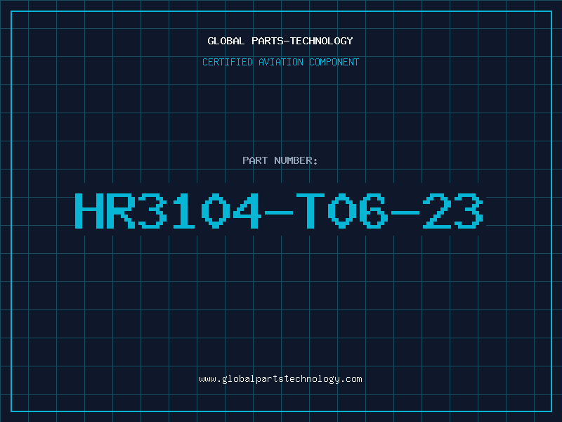 Aviation Part HR3104-T06-23