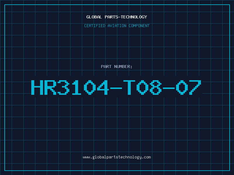 Aviation Part HR3104-T08-07