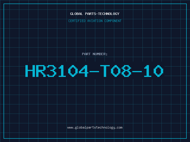 Aviation Part HR3104-T08-10