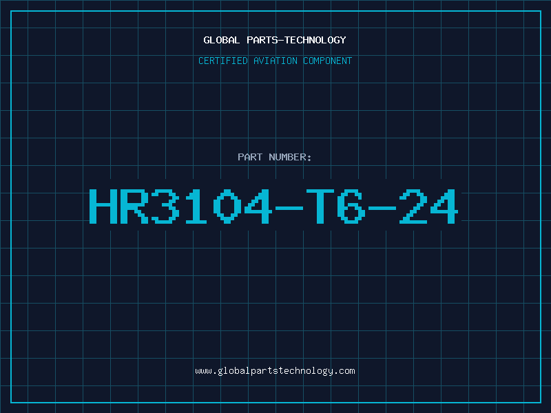 Aviation Part HR3104-T6-24