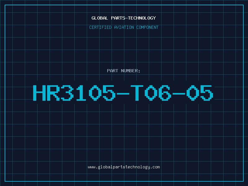 Aviation Part HR3105-T06-05
