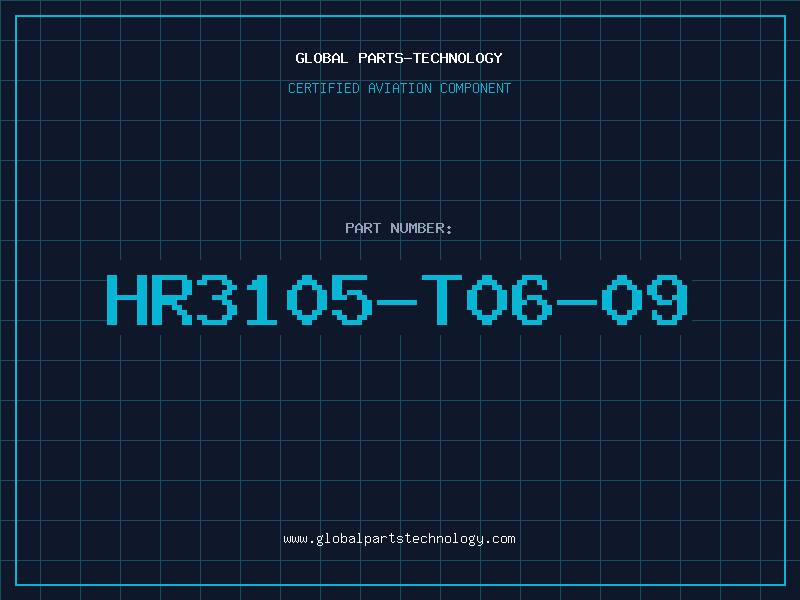 Aviation Part HR3105-T06-09