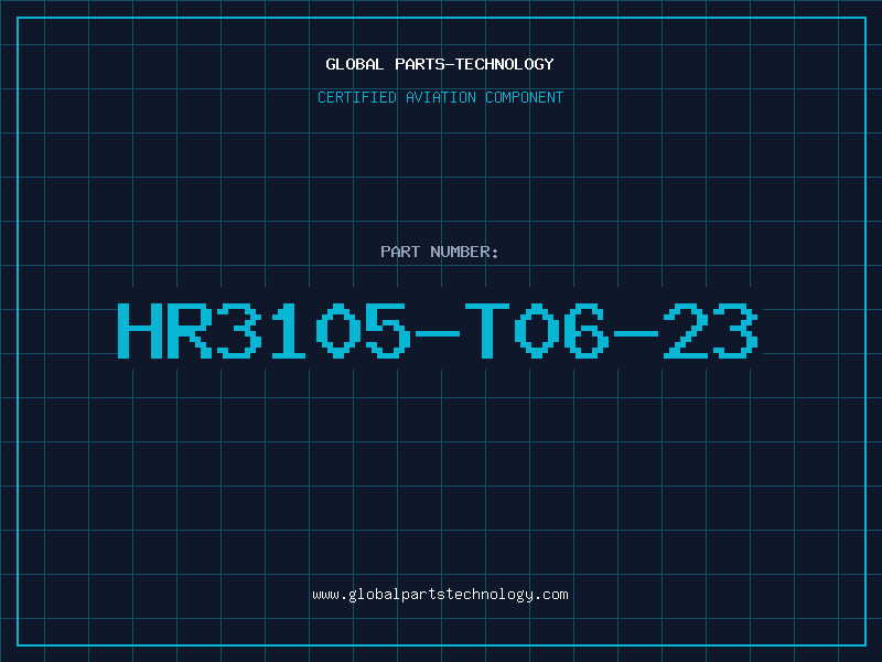 Aviation Part HR3105-T06-23