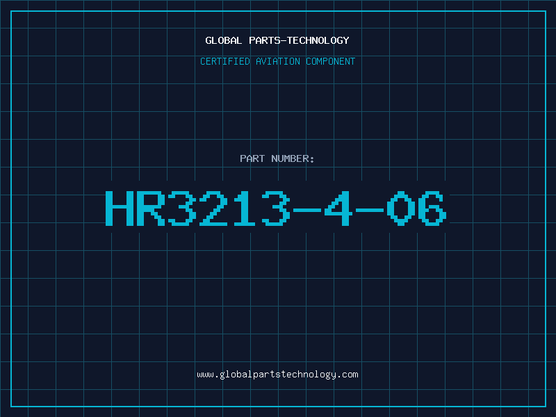Aviation Part HR3213-4-06