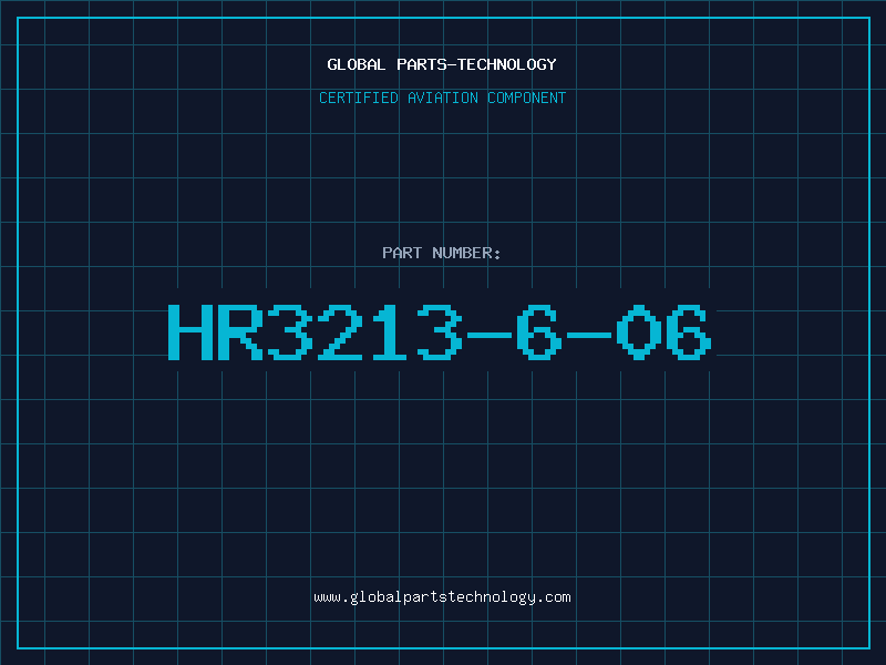 Aviation Part HR3213-6-06