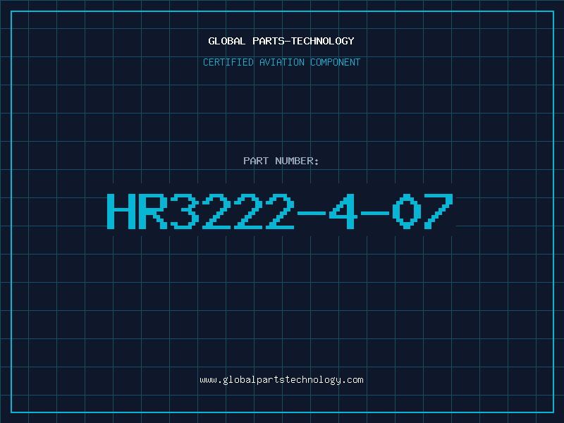 Aviation Part HR3222-4-07