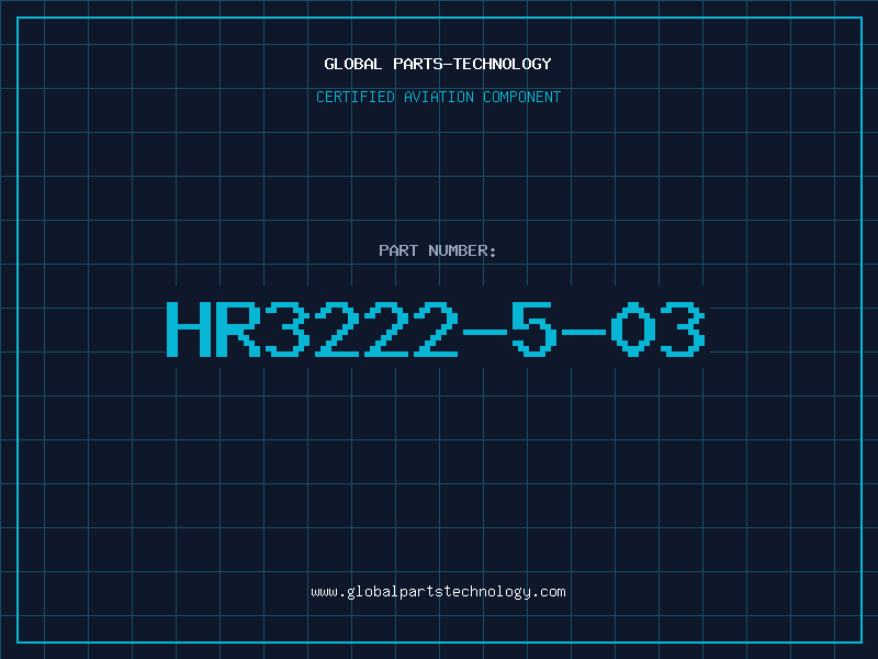Aviation Part HR3222-5-03