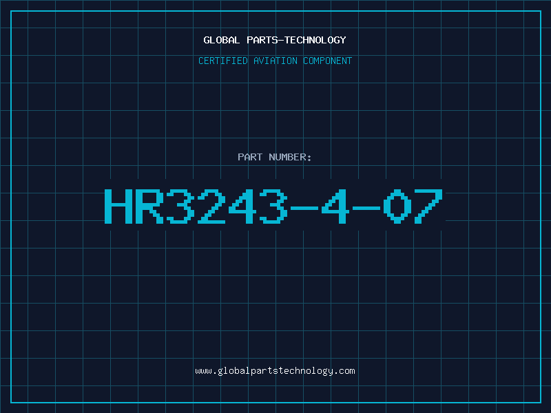 Aviation Part HR3243-4-07