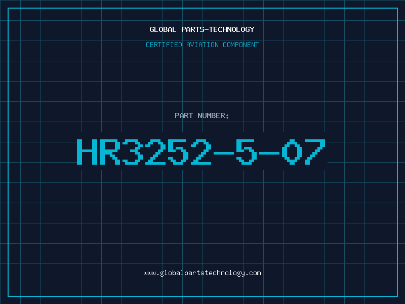 Aviation Part HR3252-5-07