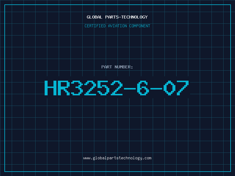 Aviation Part HR3252-6-07