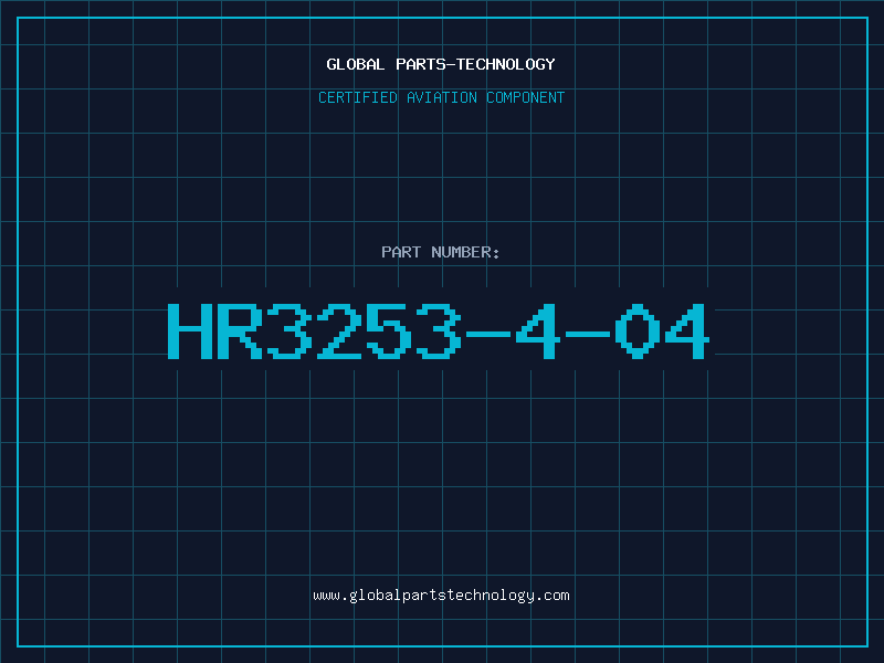 Aviation Part HR3253-4-04