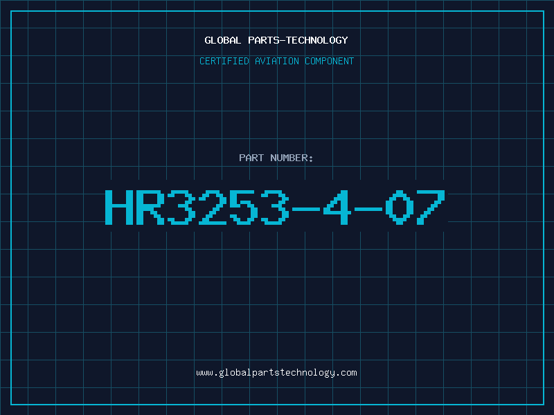 Aviation Part HR3253-4-07