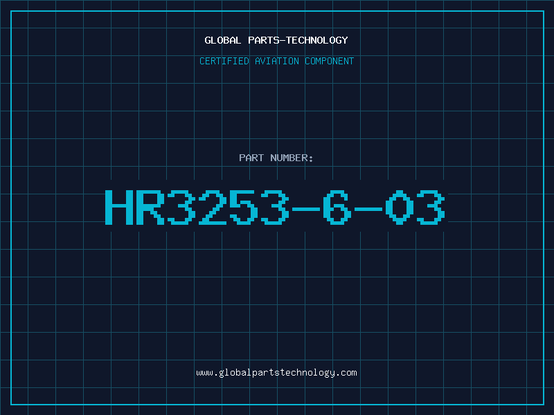 Aviation Part HR3253-6-03